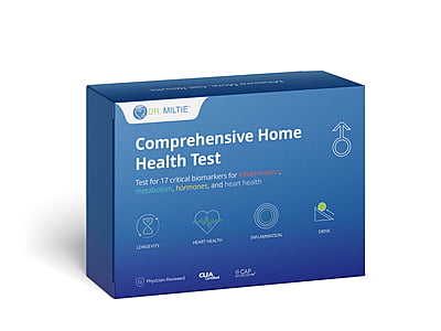 Dr. Miltie Comprehensive Health Hormone+ Panel for Men - Powered by SiPhox Dr. Miltie Comprehensive Health Hormone+ Panel for Men - Powered by SiPhox